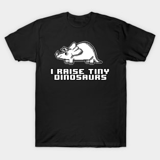 pixel art : i raise tiny dinosaurs T-Shirt